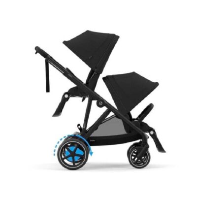 Cybex Double Stroller eGazelle S Black